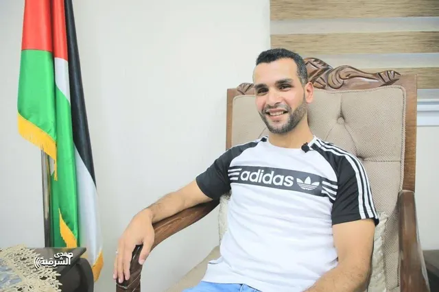 الشهيد الأسير المحرر رمزي أبو ريدة الذي ارتقى متأثرًا بإصابته جراء استهدافه قبل أيام غرب خانيونس جنوب قطاع غزة