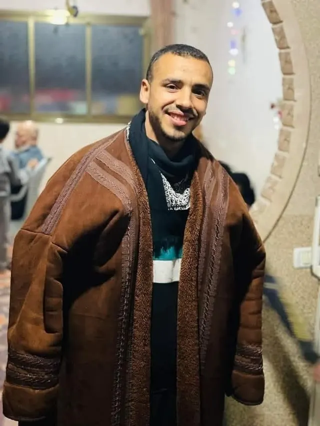 Martyr Yusuf Abu Razq, who was killed as a result of the occupation targeting a charging point in the vicinity of the southern al-Buraq area southwest of Khan Younis in the southern Gaza Strip