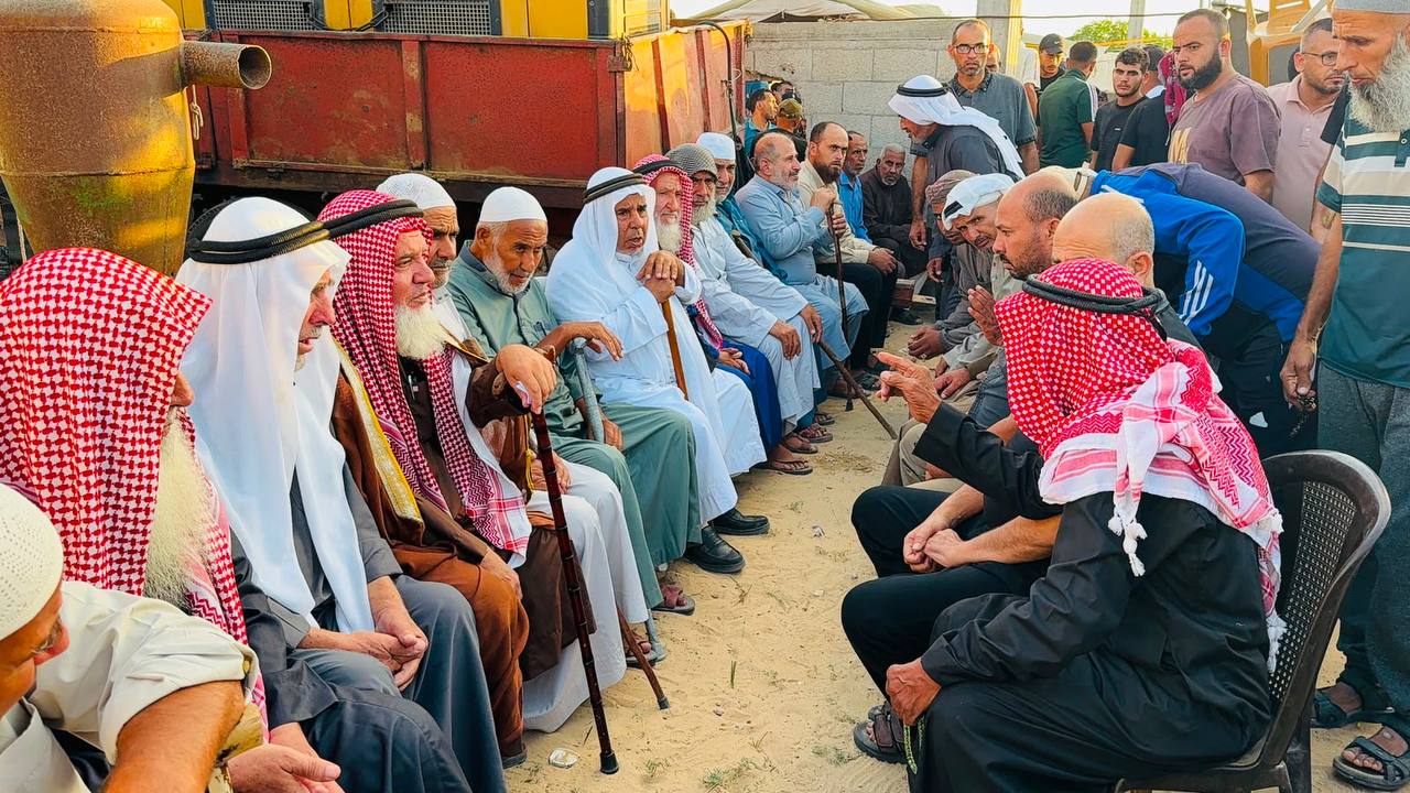 The Al-Amour family announces forgiveness for the driver responsible for the accident that caused the death of the child Faris Al-Amour, who died in a traffic accident near Asda camp in Mawasi Khan Younis.