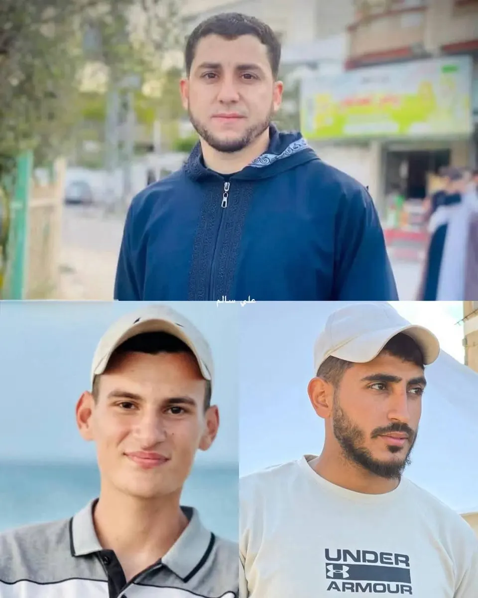 ثلاثة غيبهم القصف عن أهلهم… — صورة 1