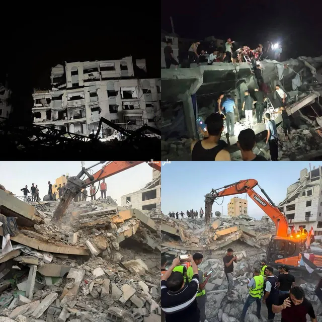 They slept in it seeking shelter… then it collapsed on top of them