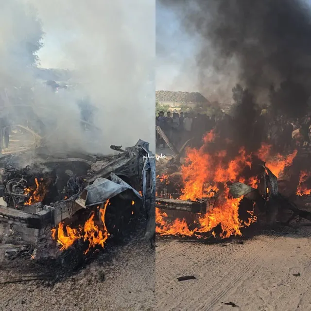 Location where the occupation targeted a vehicle in the vicinity of the Al-Hawouz area south of Deir al-Balah city in central Gaza Strip, which led to the martyrdom of one citizen and the injury of 9 others.