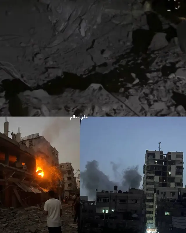 إنذارات بالإخلاء… ثم قصف 3 منازل في المغازي ومدينة غزة.