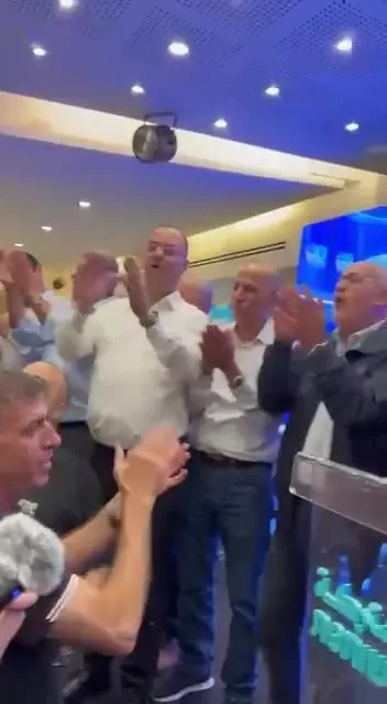 Vieringen in het hoofdkwartier van de Arabische Gezamenlijke Lijst